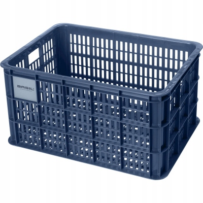 

Skrzynia rowerowa Basil Crate L 40L niebieska
