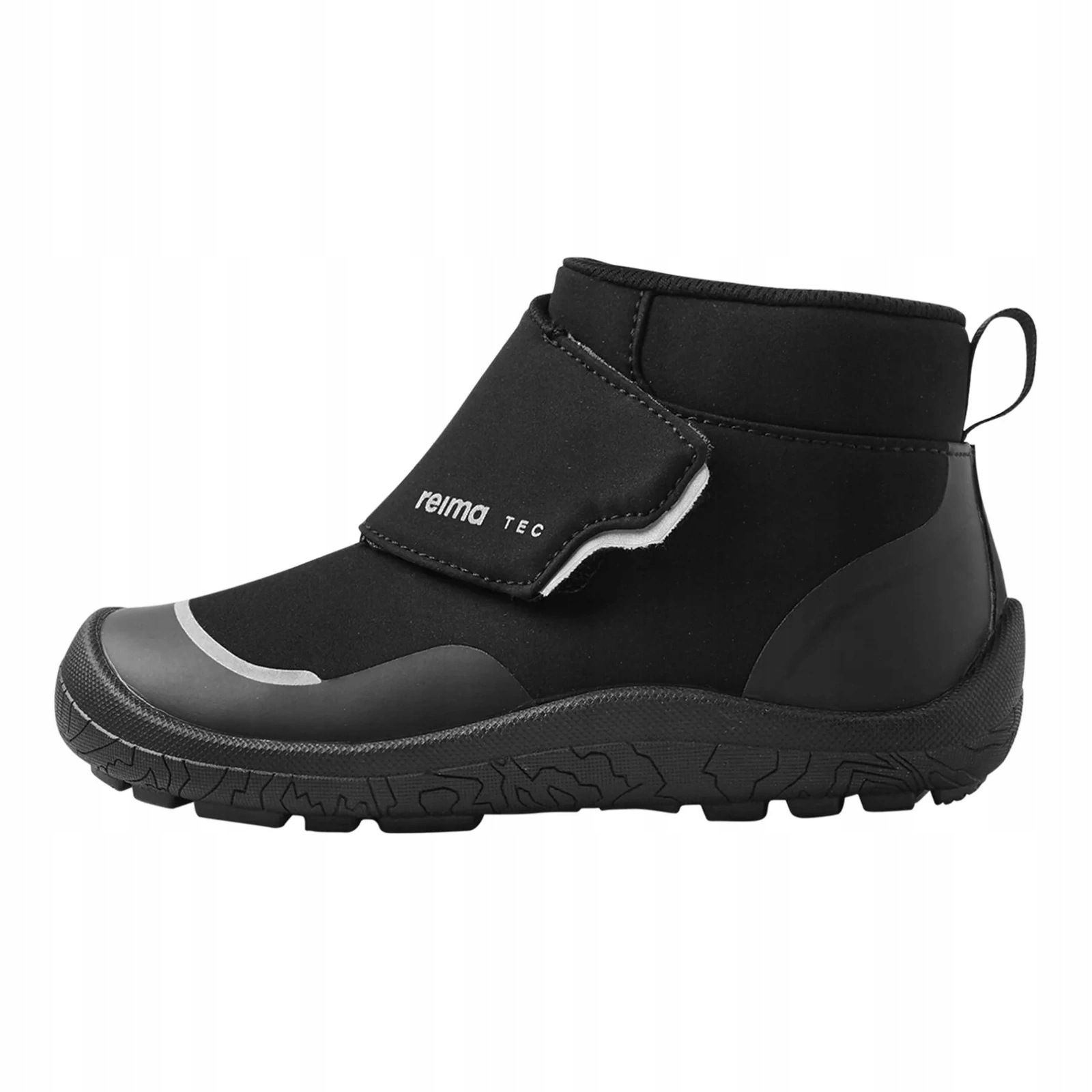 Buty barefoot na rzepy przejściowe dziecięce Reima Hyppii Black 26