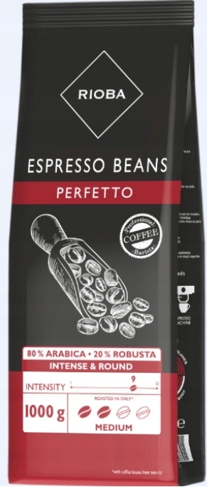 Levně Rioba Gold káva zrno 1 kg Arabika 80% Robusta 20%