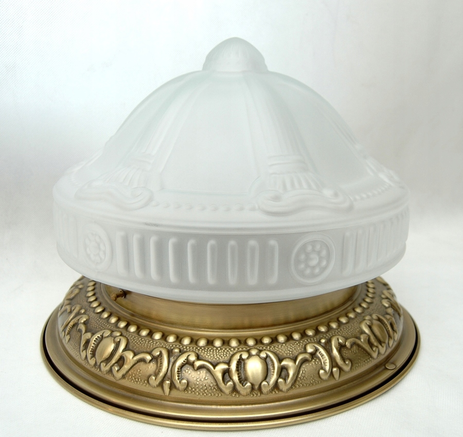 Stropné Svietidlo, mosadzná stropná lampa, stropná lampa