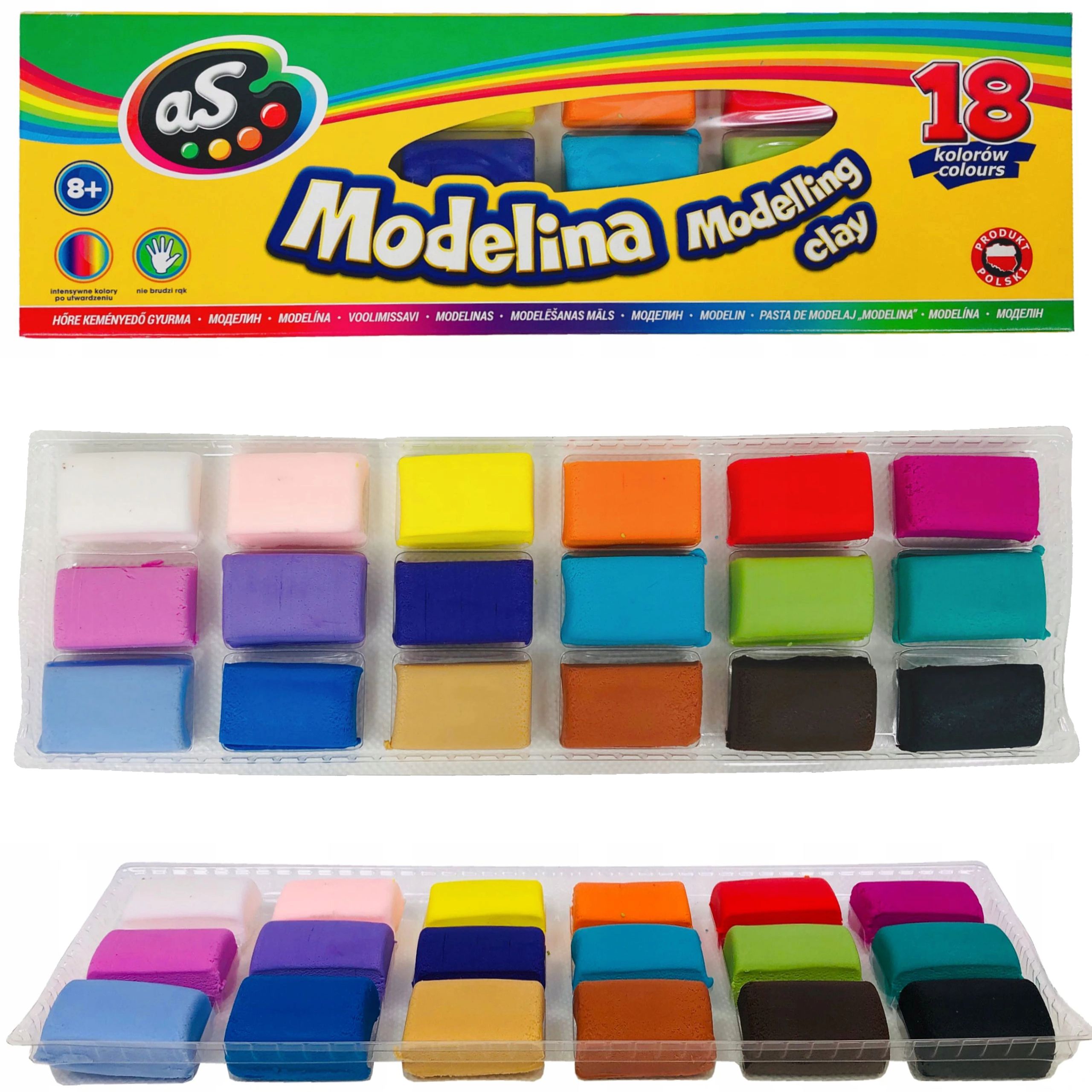 ASTRA MODELINA DLA DZIECI 18 KOLORÓW NIEBRUDZĄCA