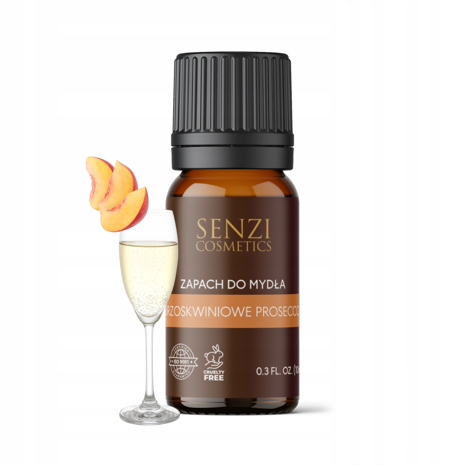 Zapach do Mydła Olejek Zapachowy Do Mydeł 10ml BRZOSKWINIOWE PROSECCO