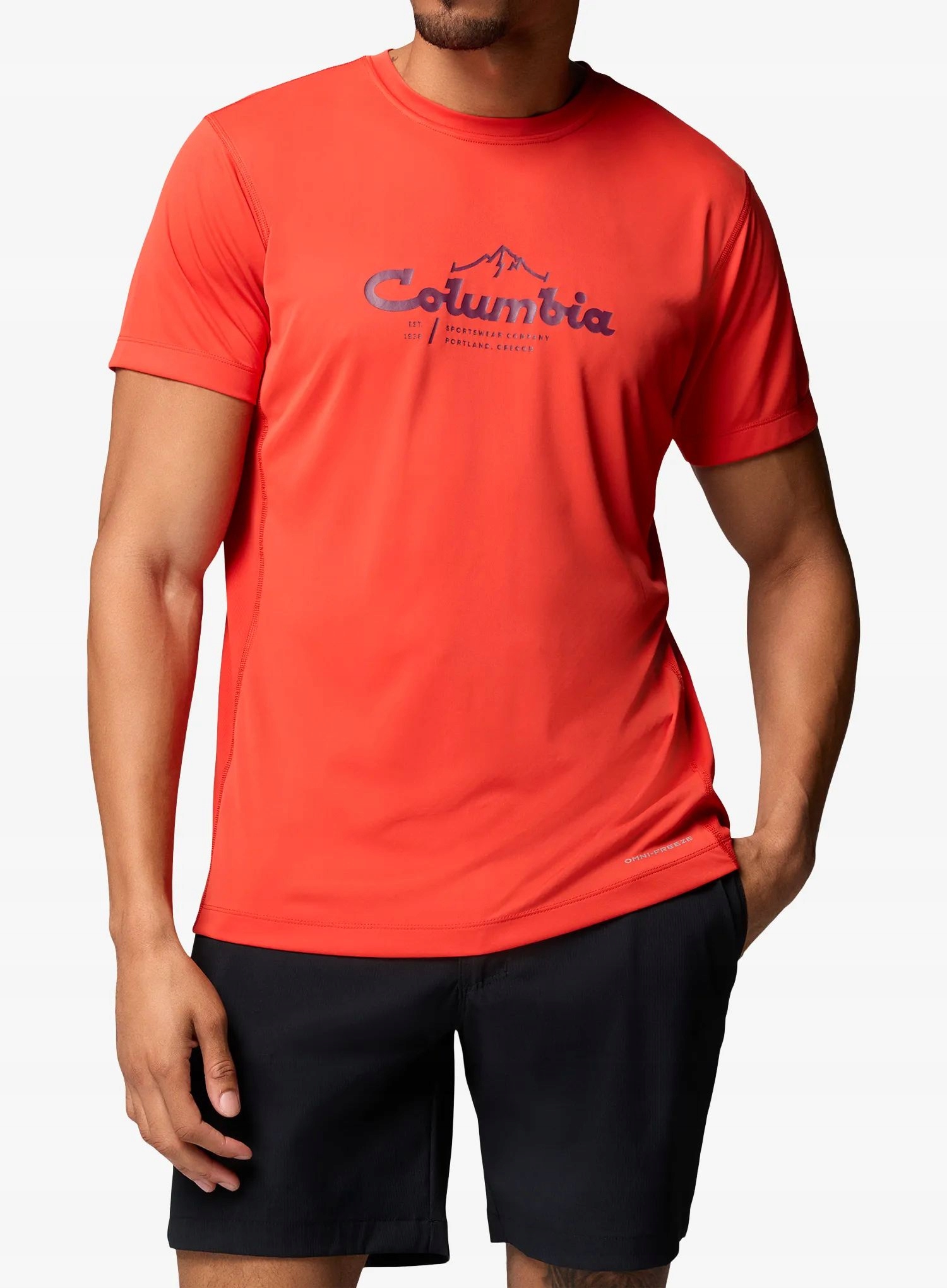 Koszulka z nadrukiem Columbia Zero Rules Light S/s Graphic Crew son