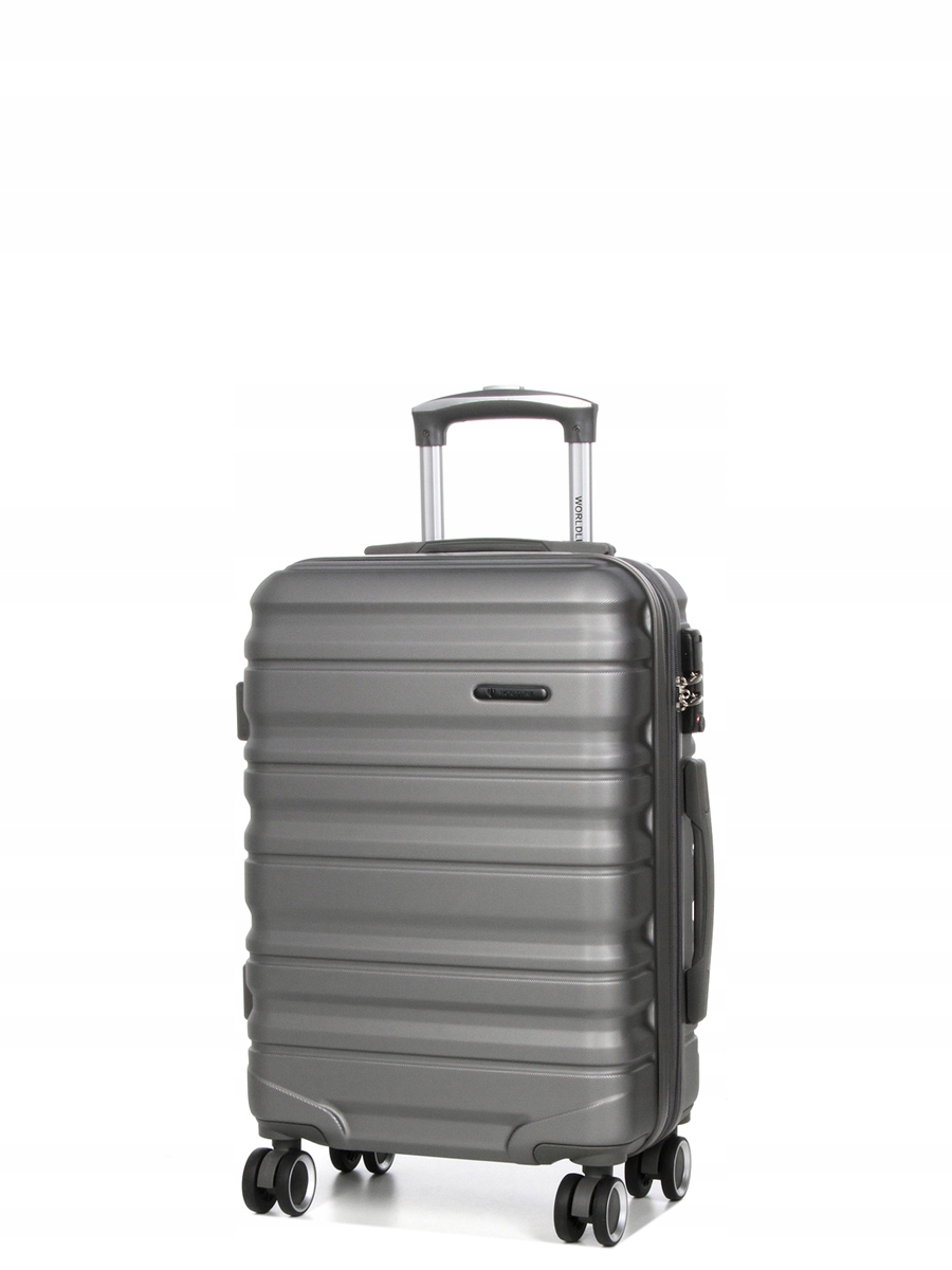 Mała walizka podróżna kabinowa twarda Abs z zamkiem Tsa 40l