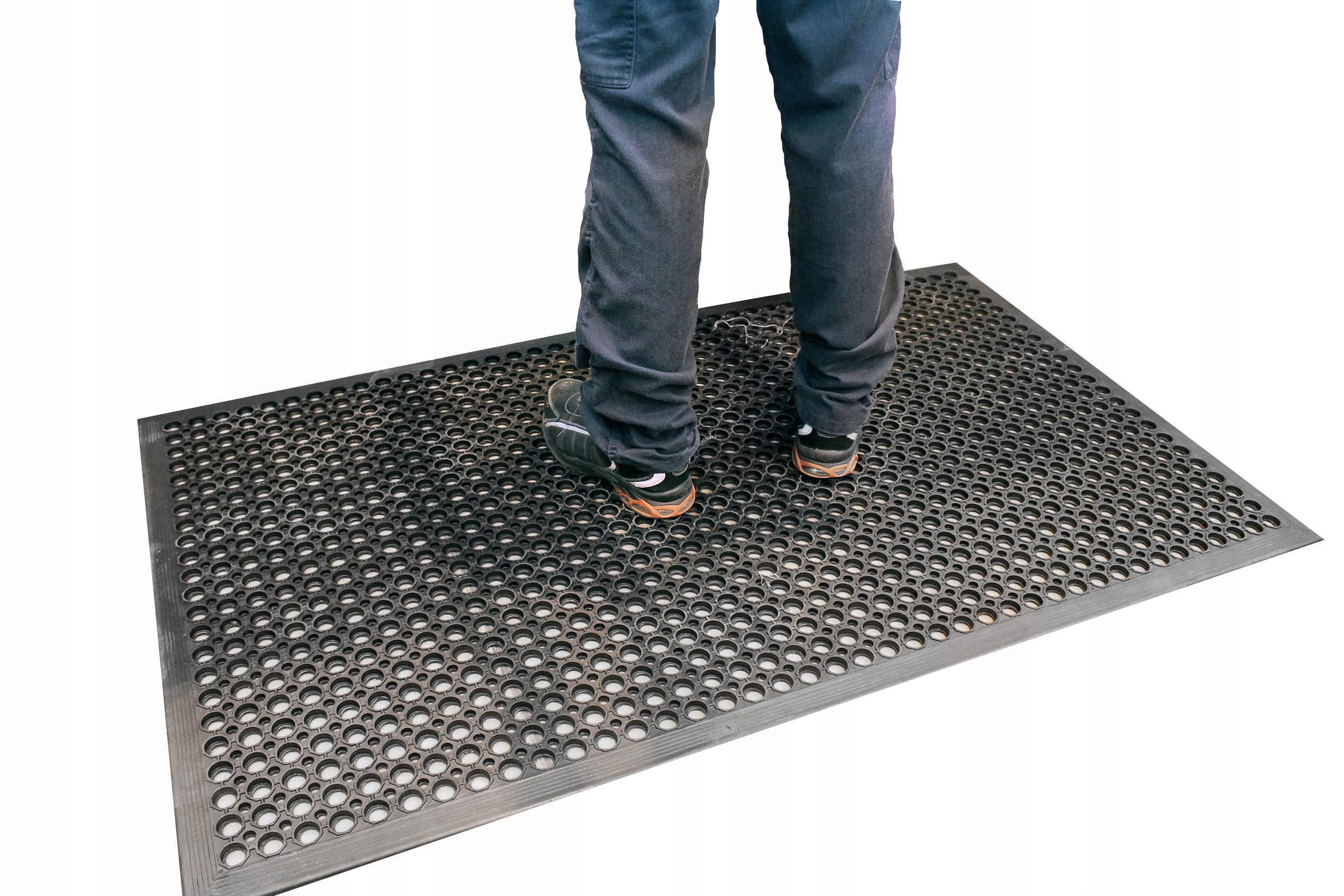 Mata olejoodporna antyzmęczeniowa antypoślizgowa przemysłowa 90x150 cm