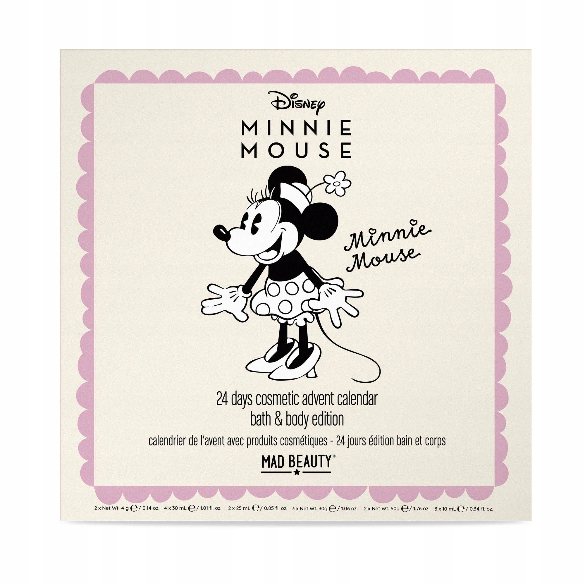 Adventní kalendář Disney Minnie Mouse Bow Magic 24 překvapení