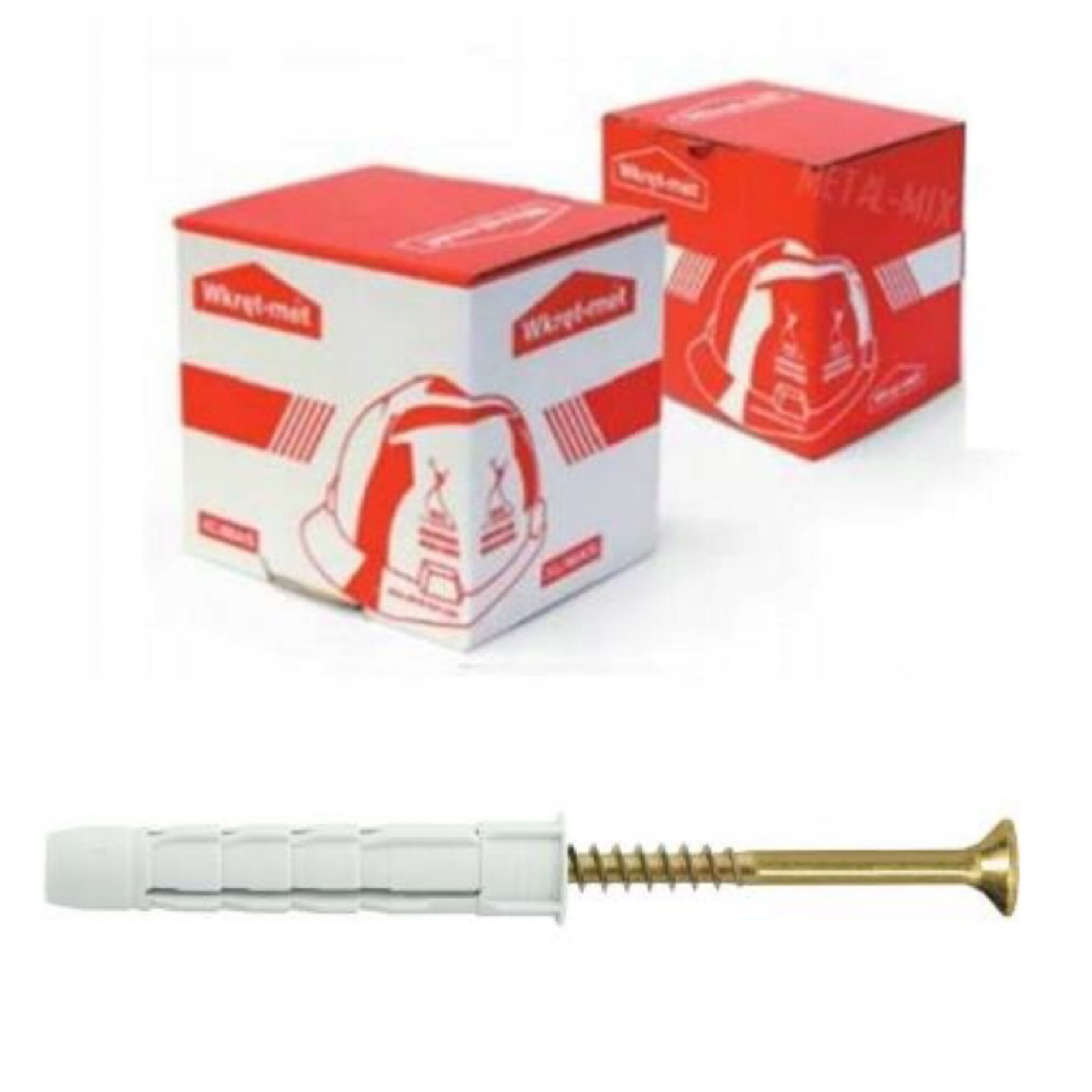 

Kołki rozporowe Uniwersalne Kw 6x60 Wkręt-met 10x