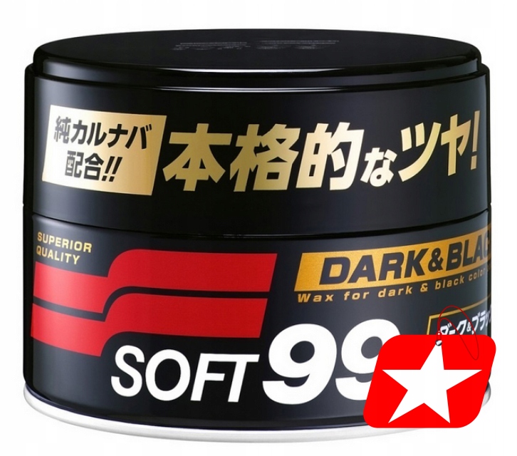 SOFT99 DARK & BLACK WOSK JAPOŃSKI 300G