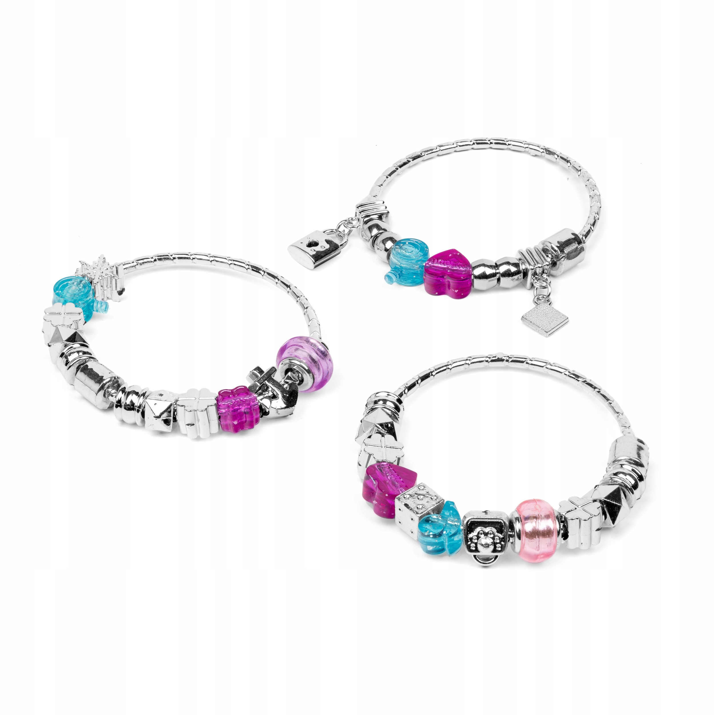 ZESTAW DO ROBIENIA BRANSOLETEK KORALIKI ZAWIESZKI RZEMYK CHARMS XXL 115 EL. Marka M-IMP