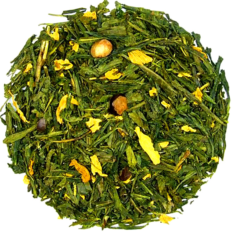 Herbata Zielona Sencha China Guarana Pobudza 1kg
