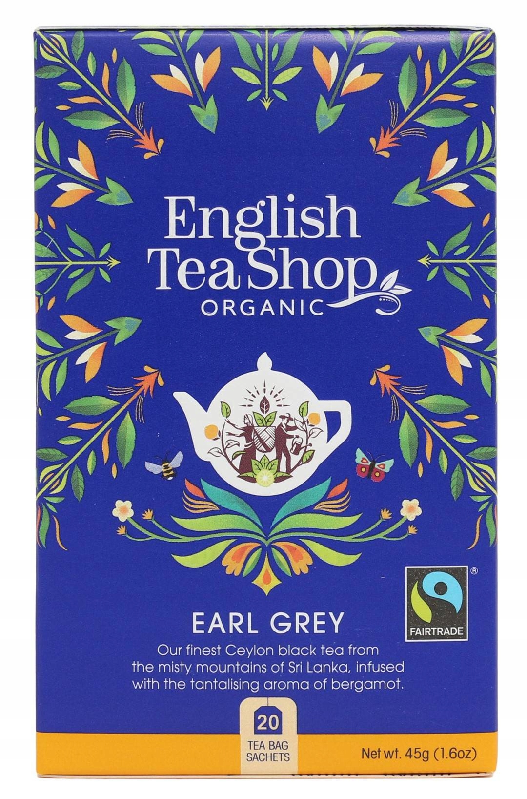 Levně Čaj Earl Grey (20x2,25) Bio 45 g