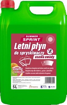 

Płyn Do Sprysk.szyb Letni Grejfrut Z Pomrańczą