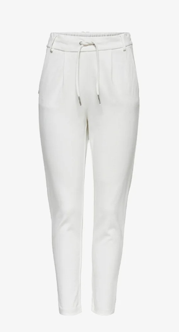 ONLY SPODNIE DAMSKIE WIĄZANIE BASIC ECRU 40 L 1ZJH Rozmiar 40