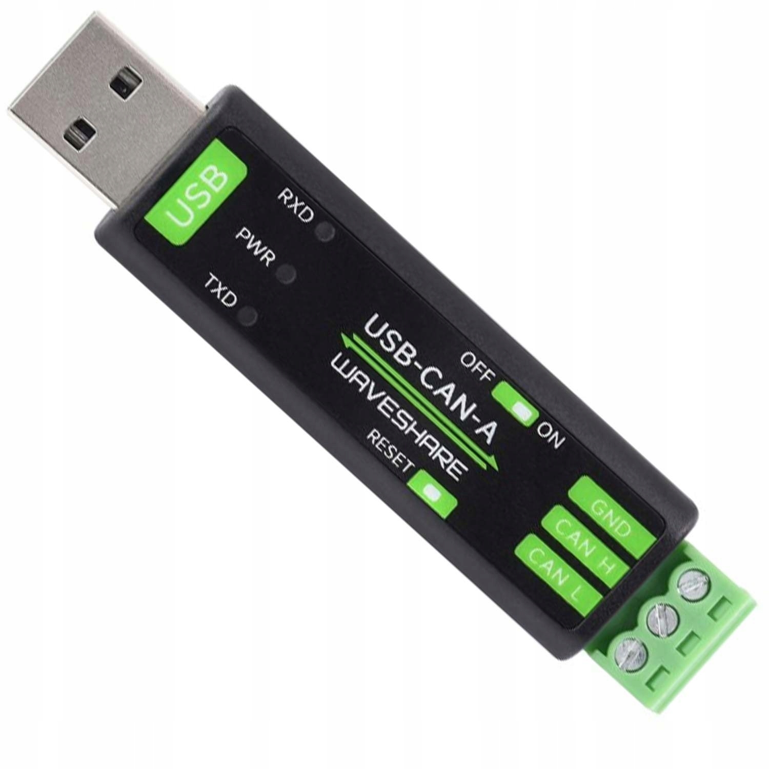 Konvertor Usb-can adaptér komunikační modul STM32 Waveshare Usb-can-a