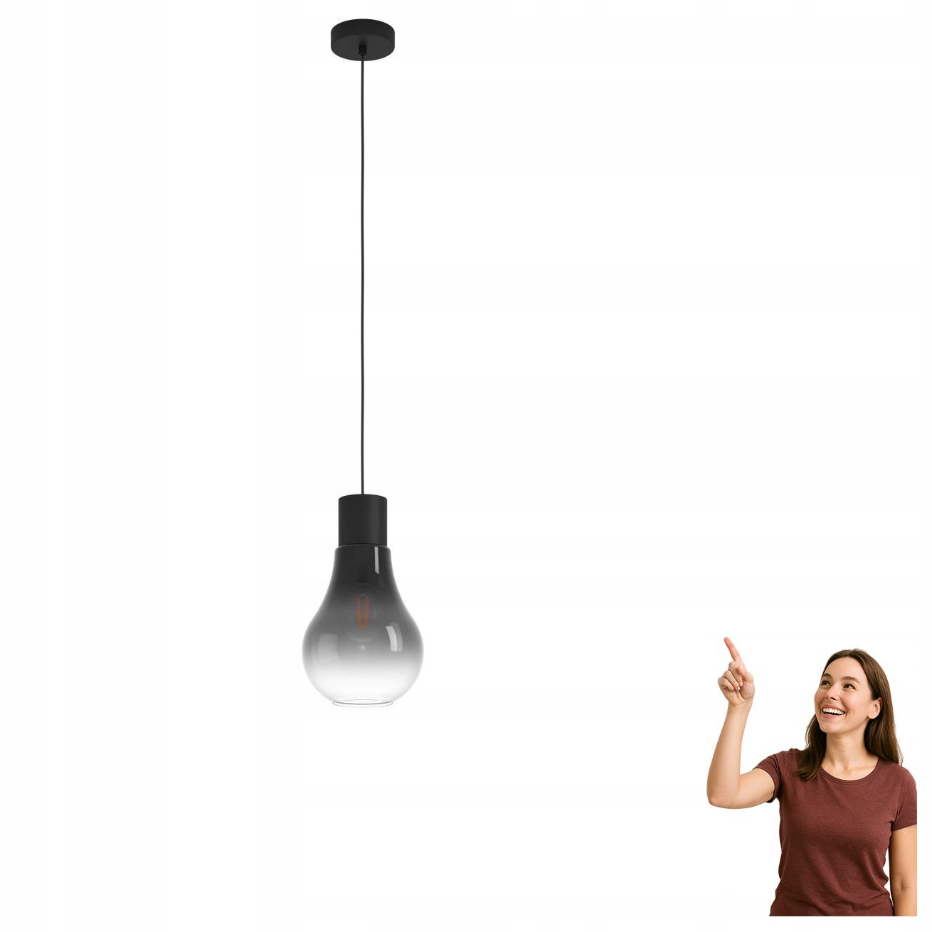 Závěsná lampa Chasely 43129 Eglo