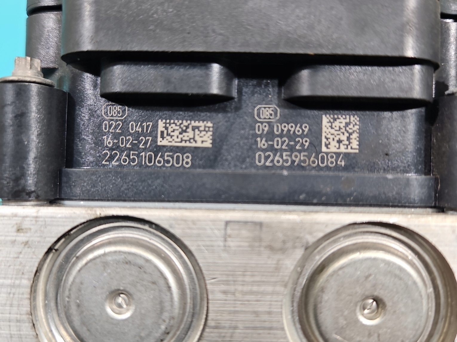насос ABS SKODA FABIA III 6C0614517K 0265956084 6C0907379K 6R0907379BA