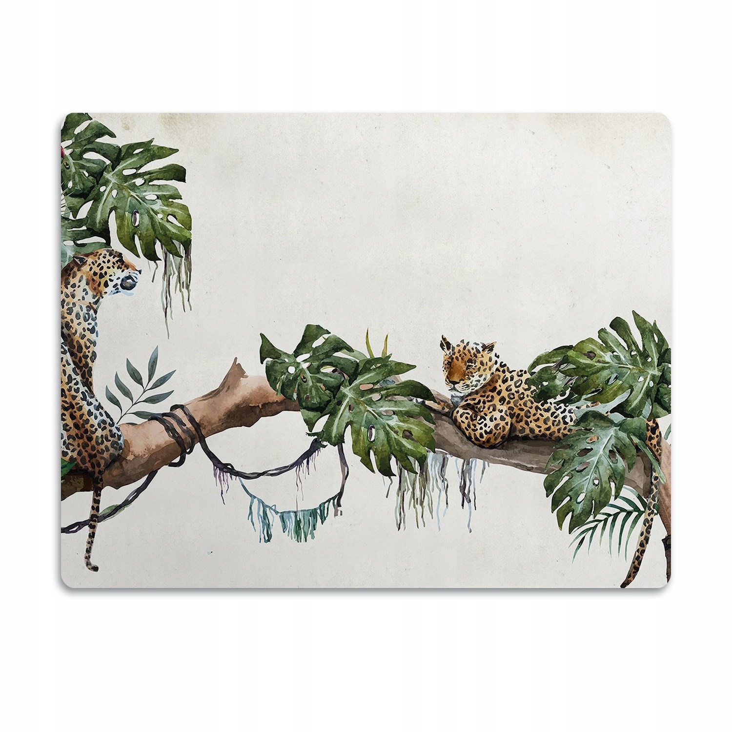 Levně Ochranná podložka pod misku Gepardy na větvích 60x40