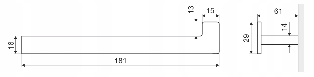 Excellent Riko uchwyt na papier czarny Kod producenta DOEX.1608BL