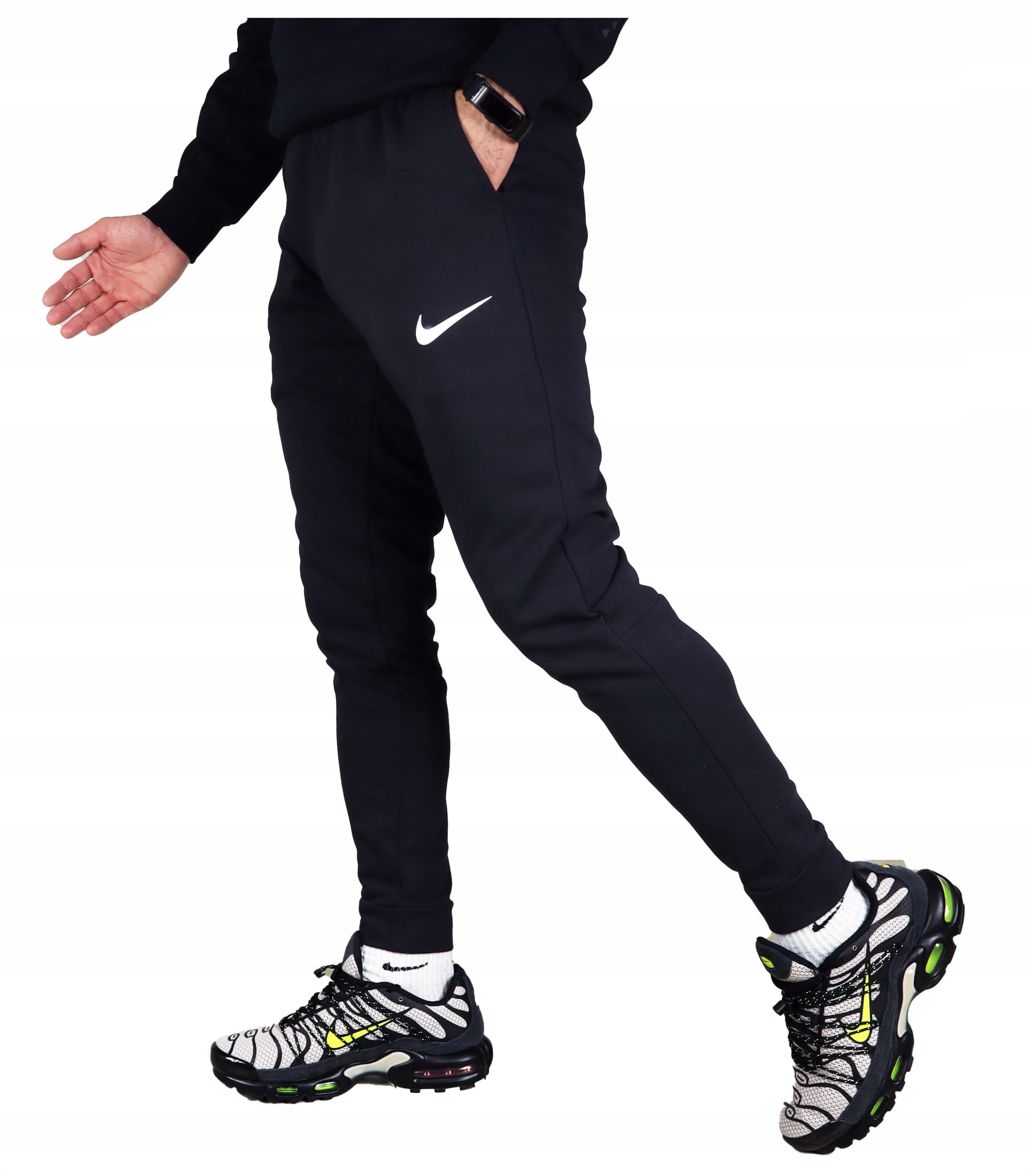 Nike Dri Fit tréninkové tepláky pánské běžecké prodyšné