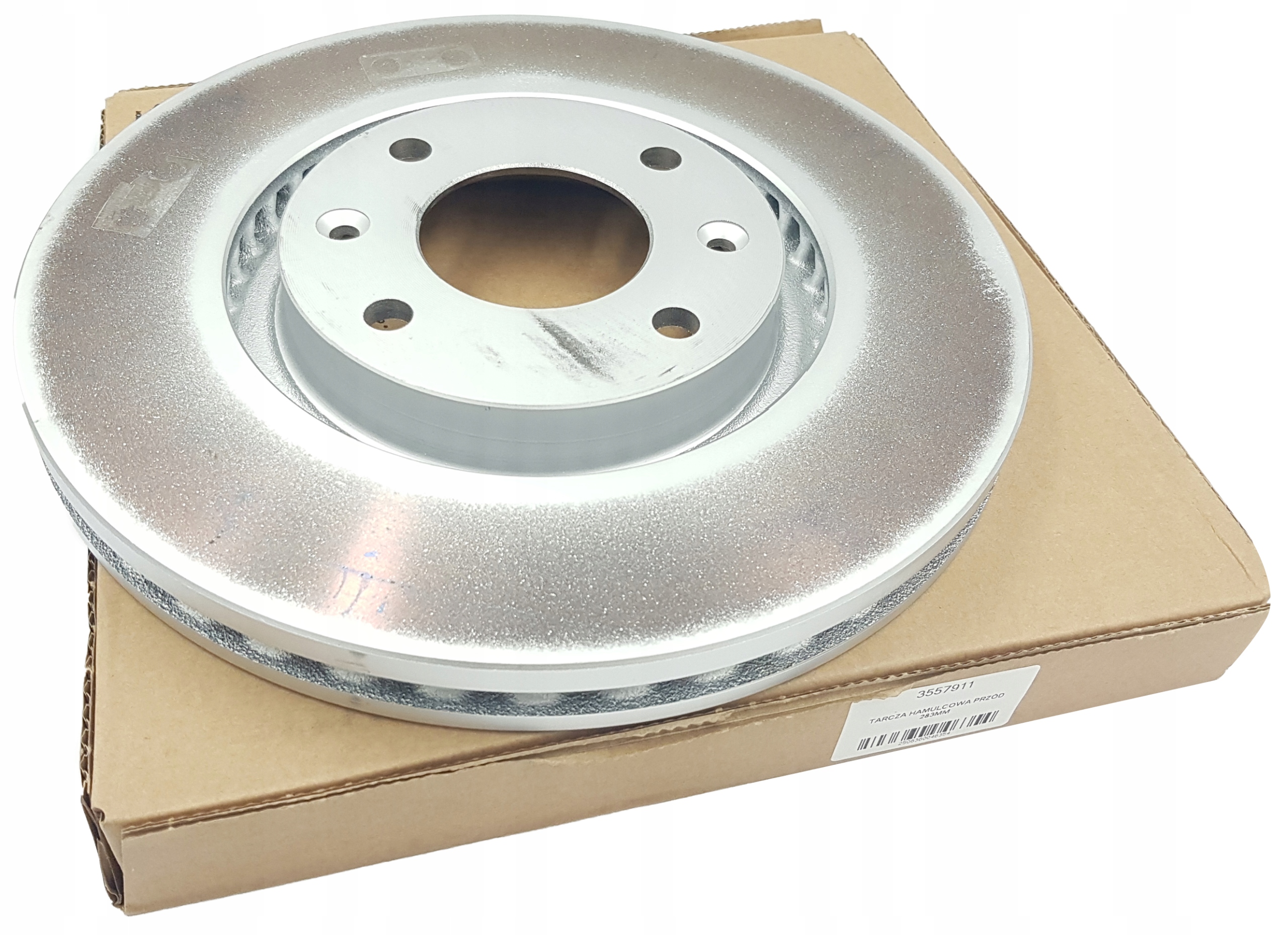 35 57 - ТОРМОЗНОЙ ДИСК ПЕРЕДНИЙ 283MM PEUGEOT 307 308