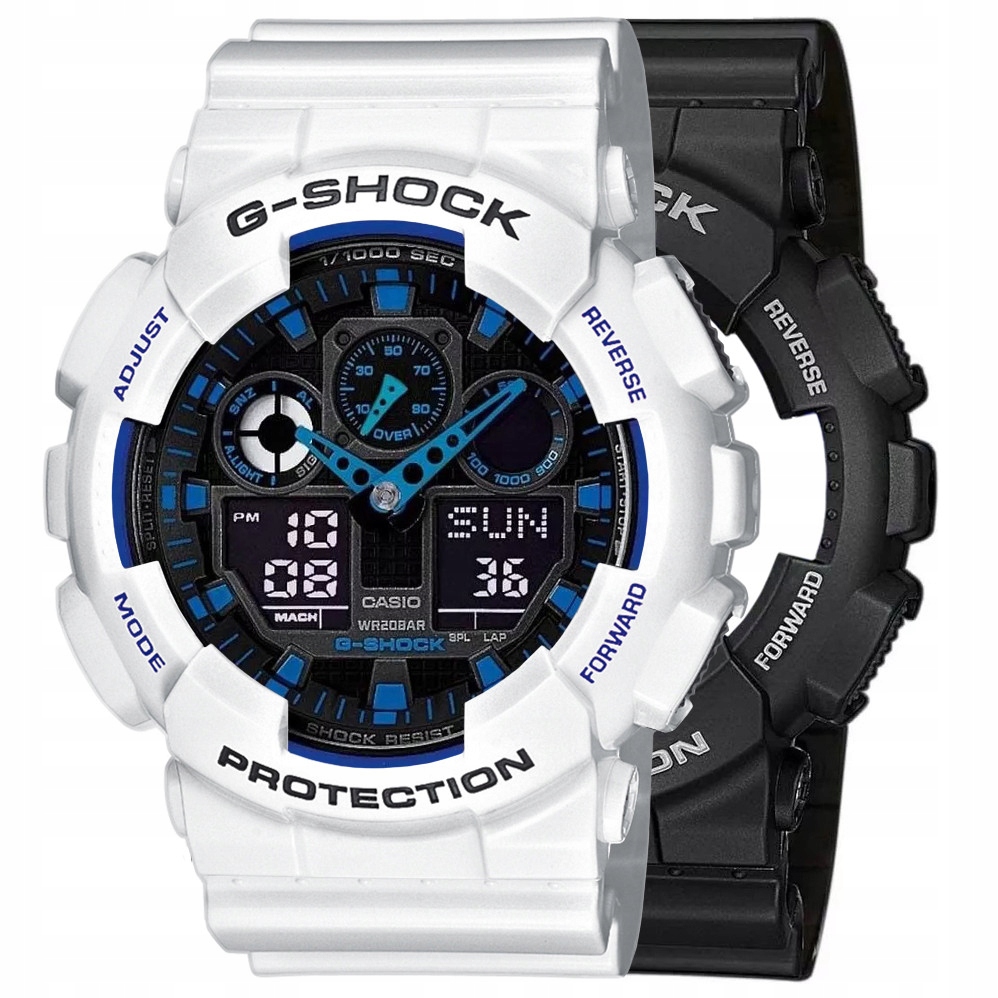 Sada G-shock GA-100-1A2ER Bílá