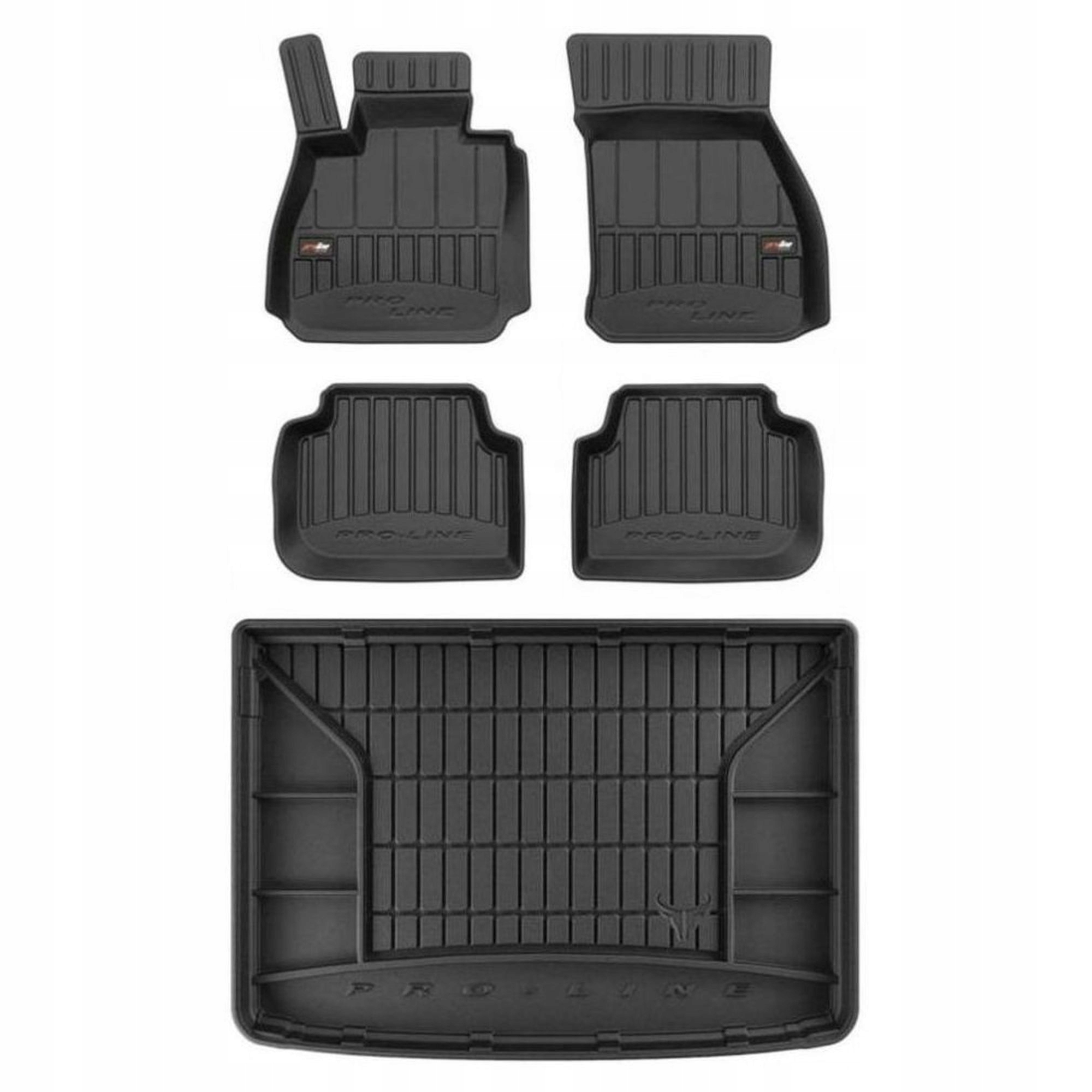 3D gumová sada koberců a rohožek Mini Clubman II od roku 2015