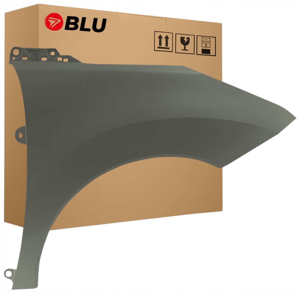 Blu Blatník Peugeot 3008 Ekl pravý černý 09-16 přední SmartGrau