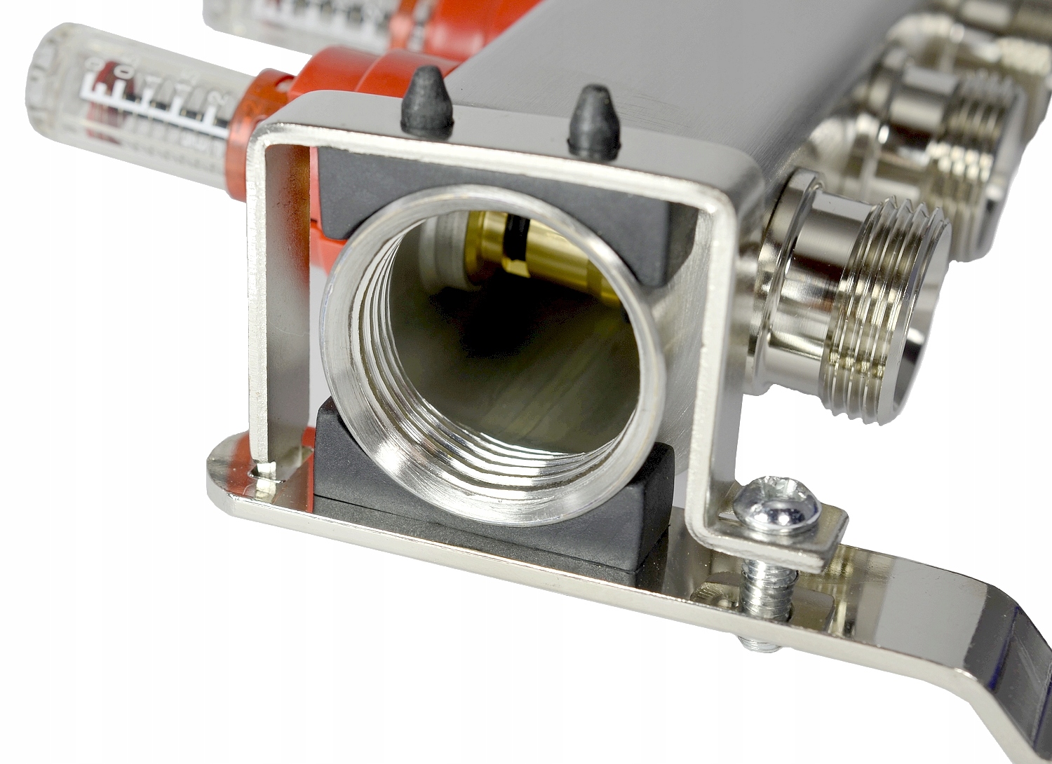 ROZDZIELACZ GOSHE INOX R-5 Z PRZEPŁYWOMIERZAMI Średnica przyłącza belki 1