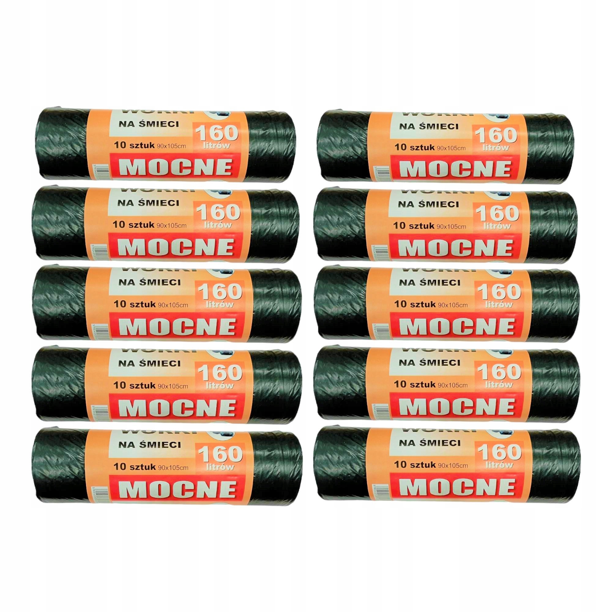 

Extra Mocne Grube Worki Na Śmieci 160l 100szt