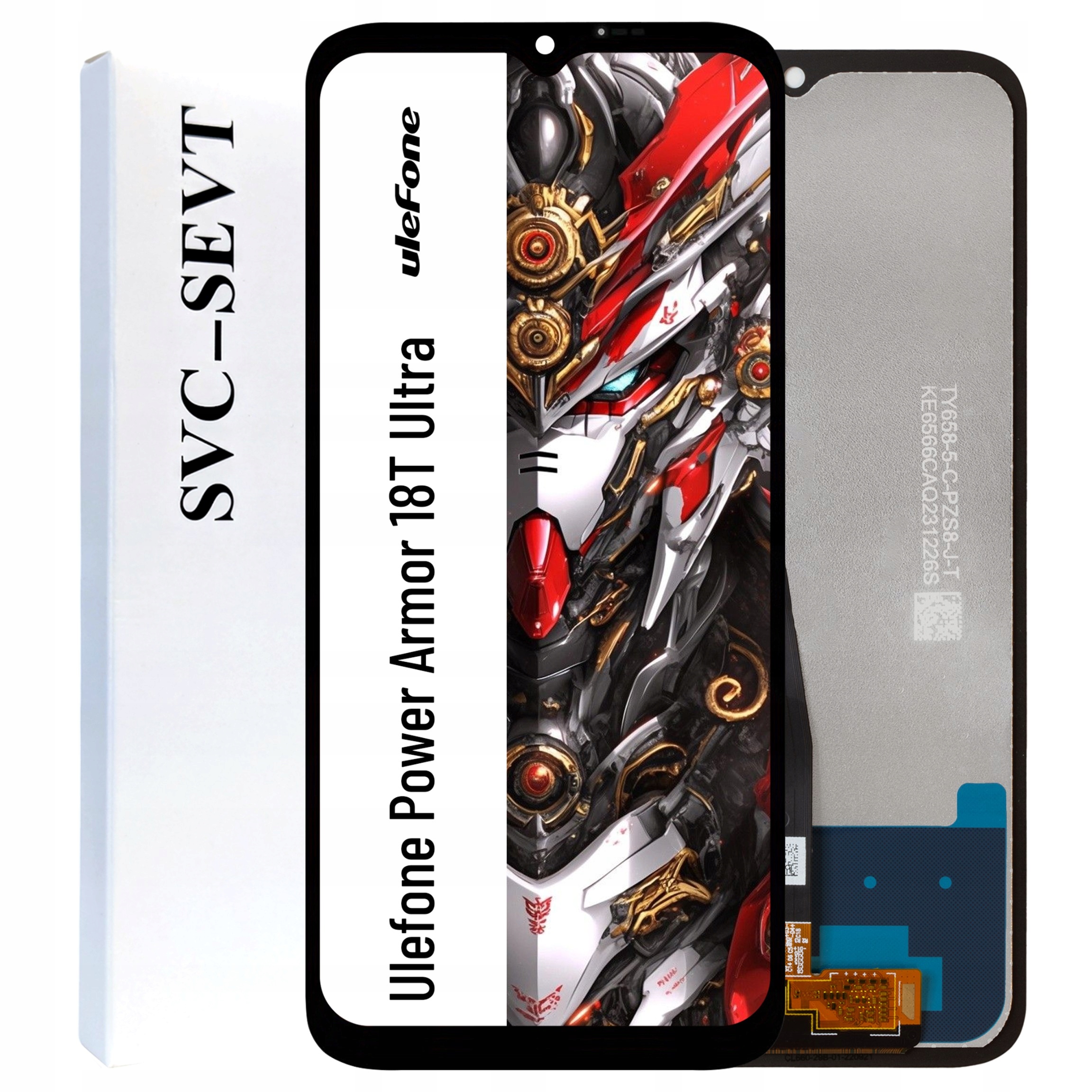 Displej pro Ulefone Power Armor 18T Ultra LCD displej Originální Zila