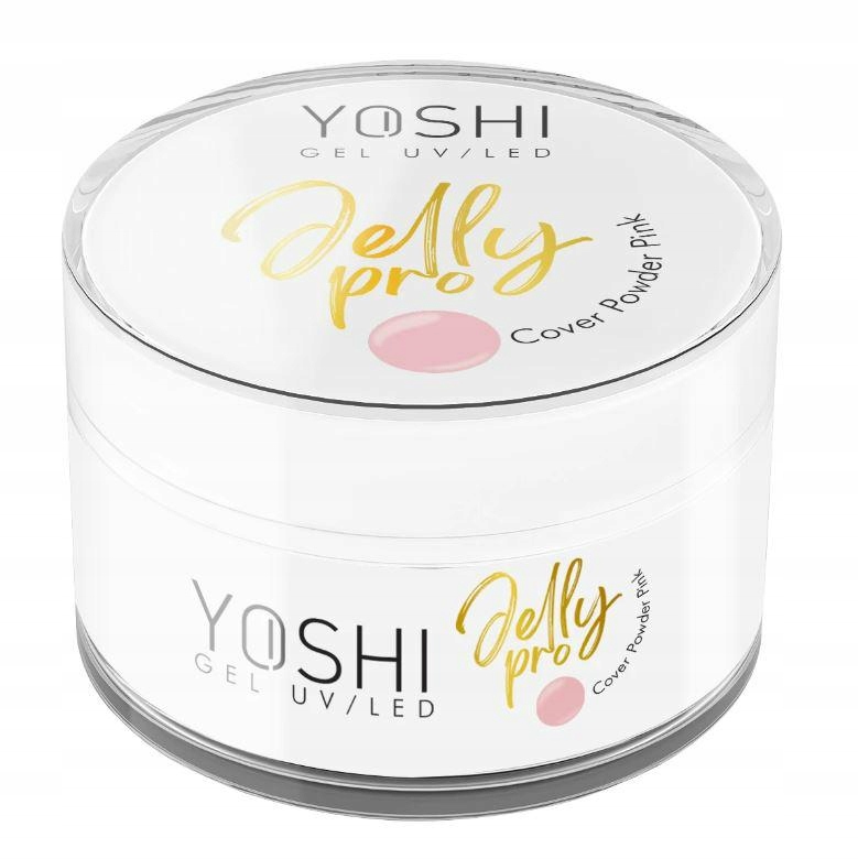 Yoshi Stavební Gel na nehty Jelly Pro Gel Uv Led Cover Powder Pink 50 ml