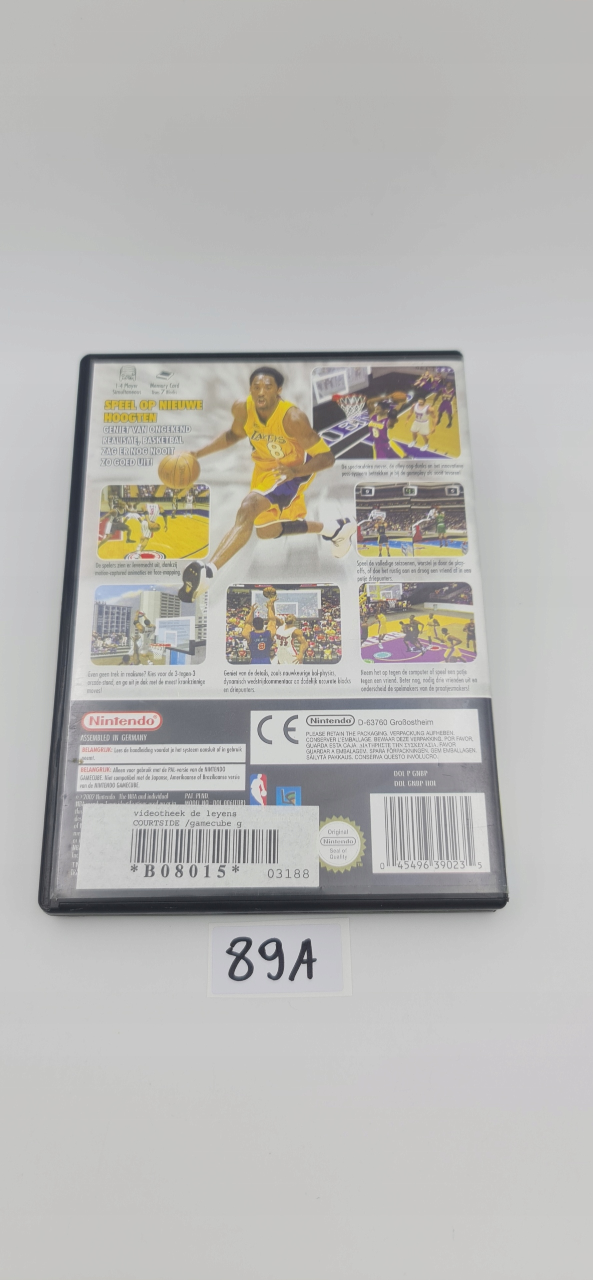 NINTENDO GAMECUBE NBA COURTSIDE 2002 Tematyka gry akcji