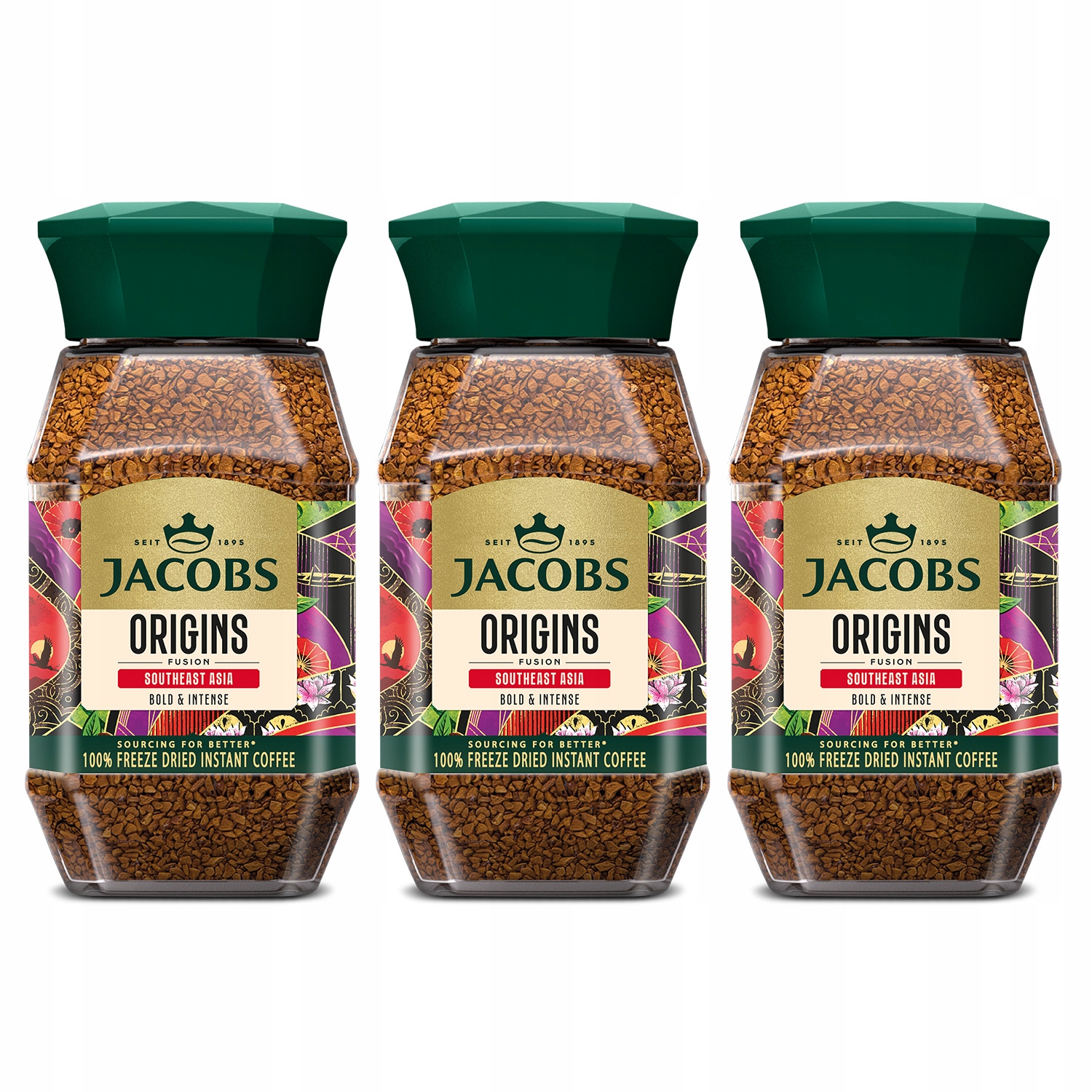 Kawa rozpuszczalna Jacobs Origins Southeast Asia 3x 200g