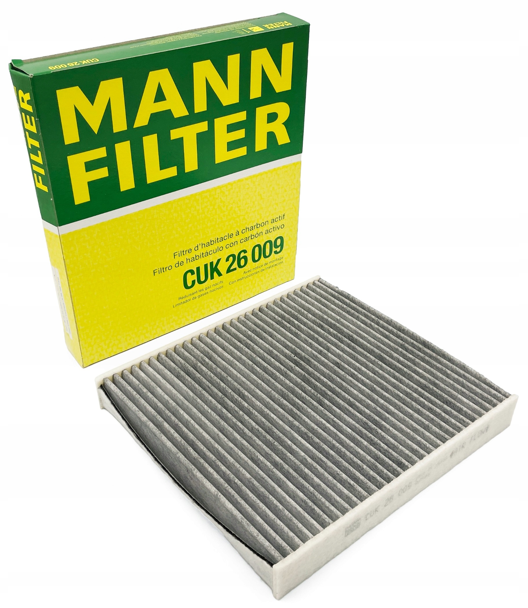 

Filtr Kabinowy Mann CUK26009 Do Audi A3 Q2 Tt