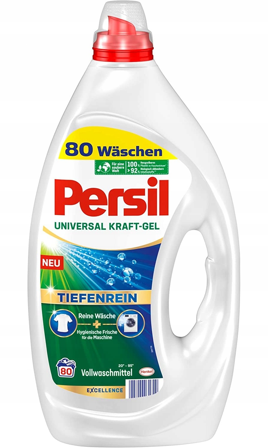 Levně Persil Tiefenrein Univerzální gel na praní 80 praní 3,6 l De.