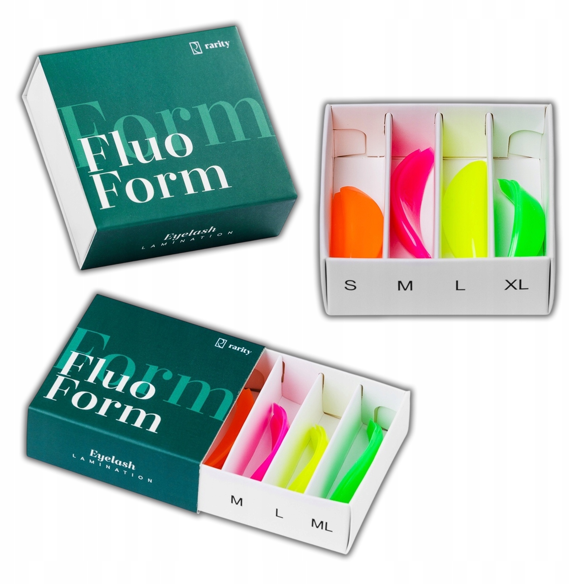Silikonové Formy Na Laminování Řas Válečky Na Lifting Rarity Fluo Form