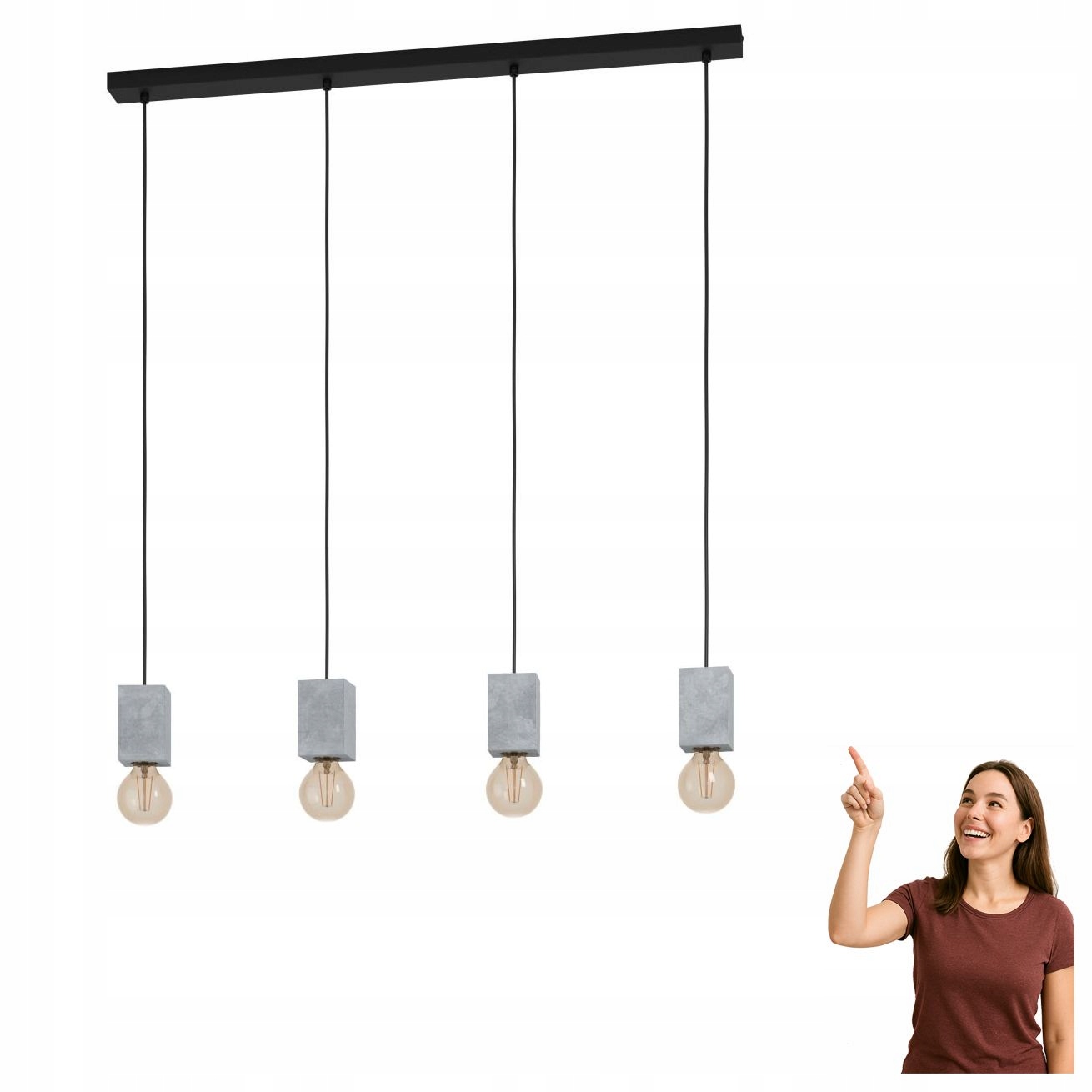 Závesná lampa Prestwick 3 43598 Eglo