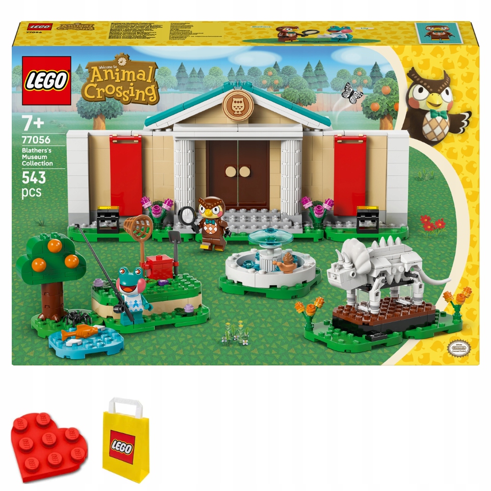 Lego Animal Crossing 77056 Blathers a muzejní sbírka