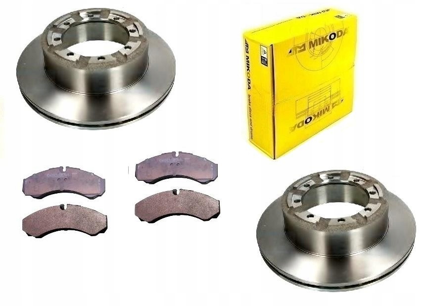 Kotouče Renault Mascott 1999-2010 Zadní Sada 290 MM