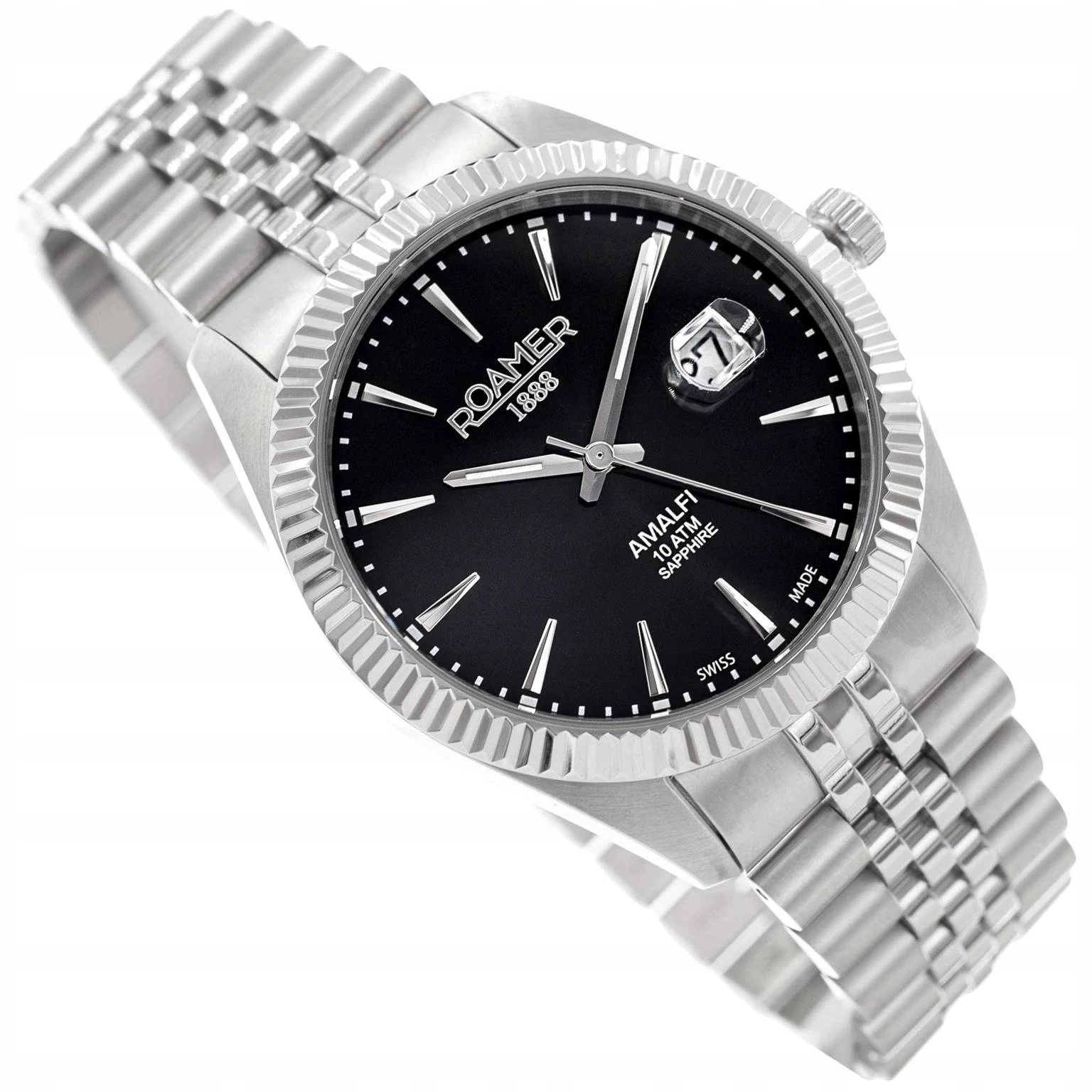 Pánské Hodinky Roamer 852833 41 55 20 Stříbrné 100 M