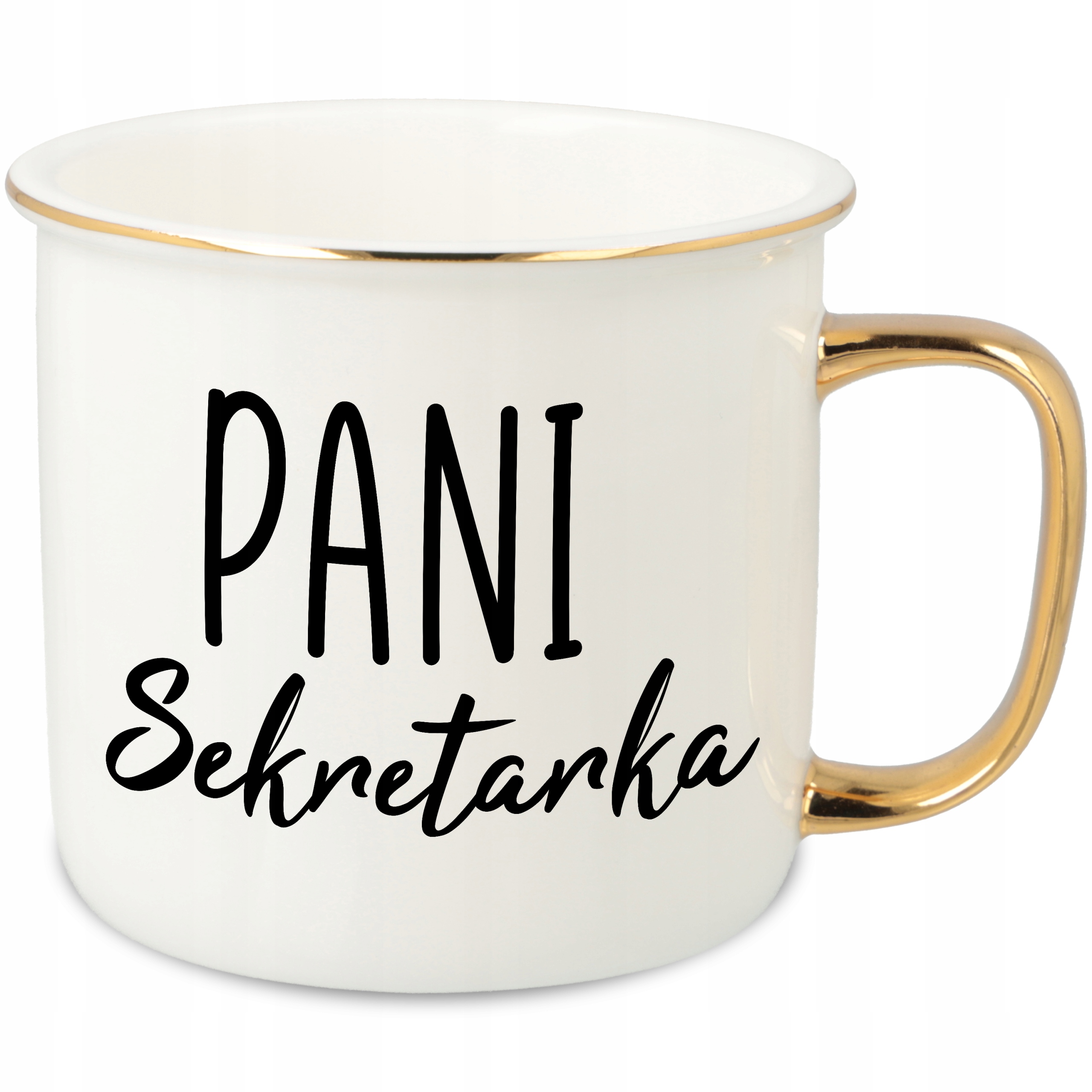 

Kubek Retro Porcelanowy Pani Sekretarka Wz
