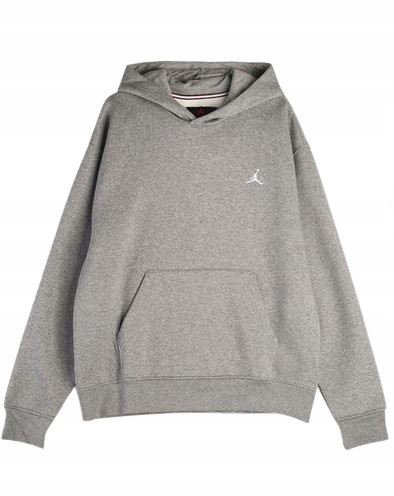 Pánská mikina Jordan FV7281-091 s kapucí oversize šedá vel. M