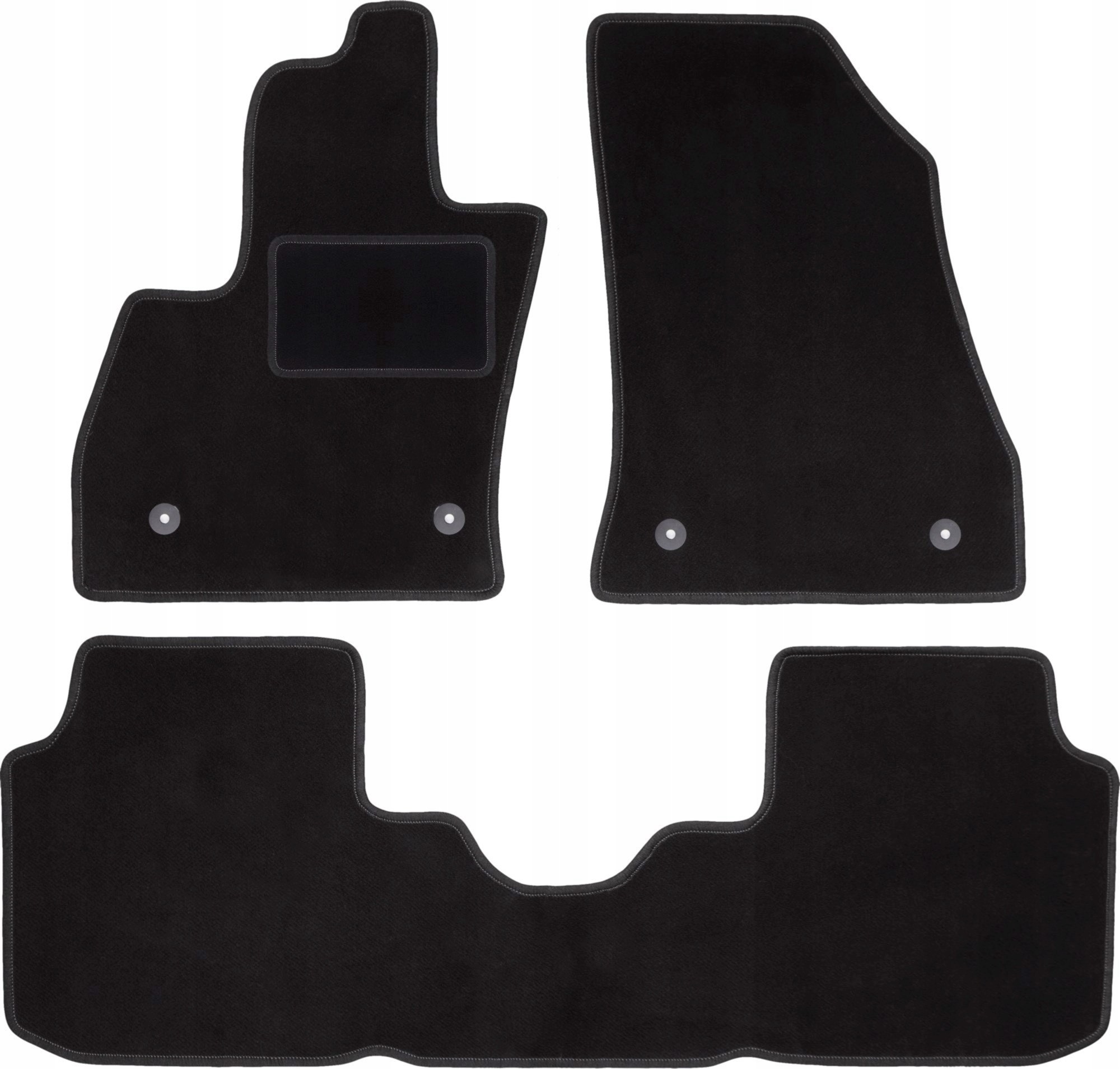 Велюровые коврики Wielganizer 3 el.