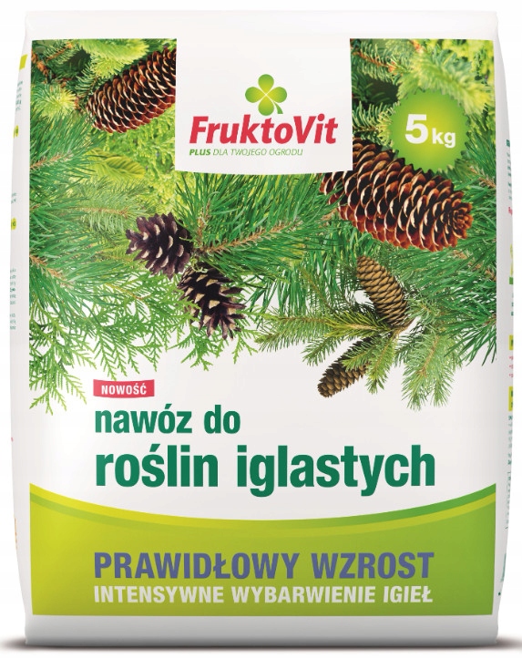 

Fruktovit Plus Nawóz do iglaków 5 kg