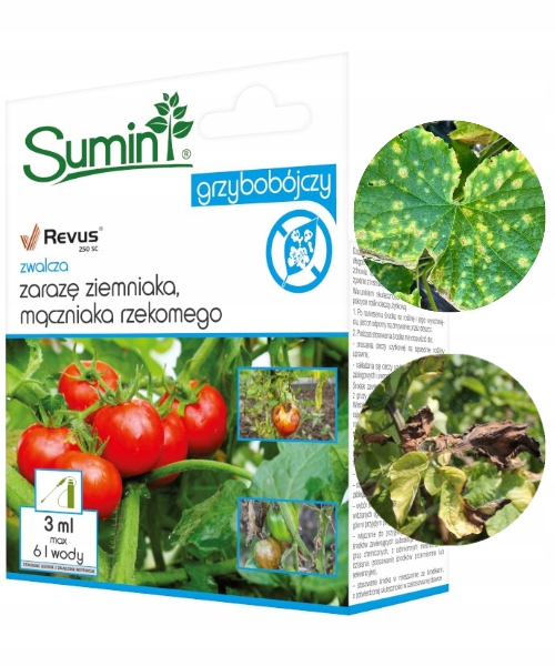 

Sumin Revus Środek Grzybobójczy 3ml Mączniak