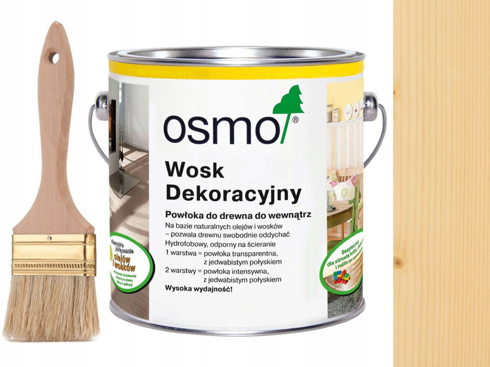Osmo 3101 dekoratívny vosk Bezbarevný 2,5L