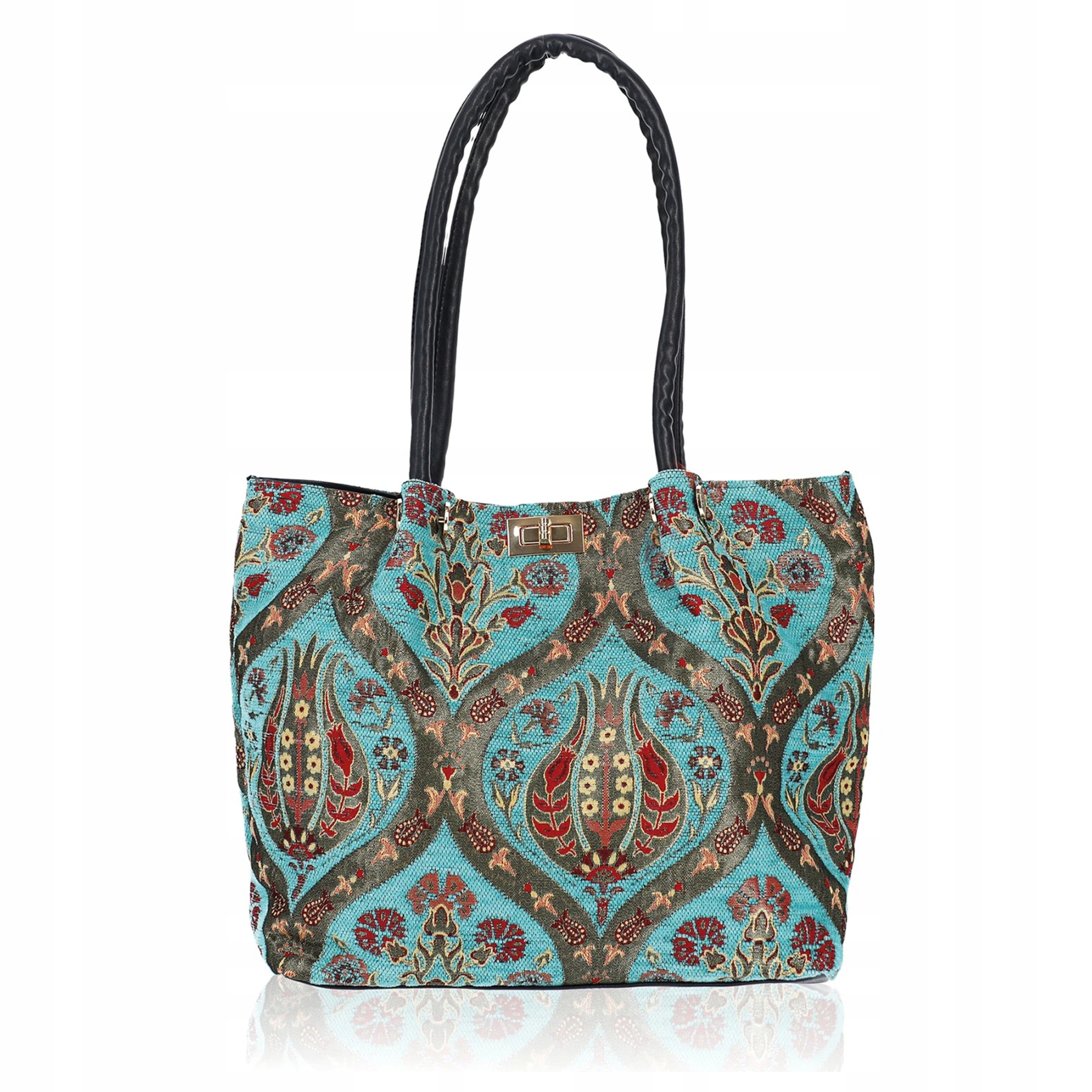 Dámská nákupní taška Shopperka Velká přes rameno Turecká Tkaná Orientální