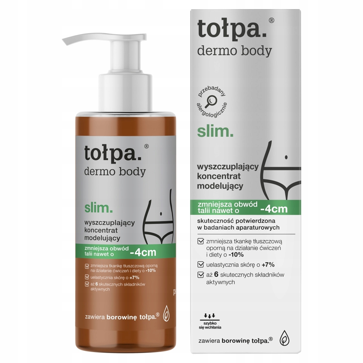 tołpa Dermo Body Slim Zeštíhlující modelovací koncentrát 250 ml