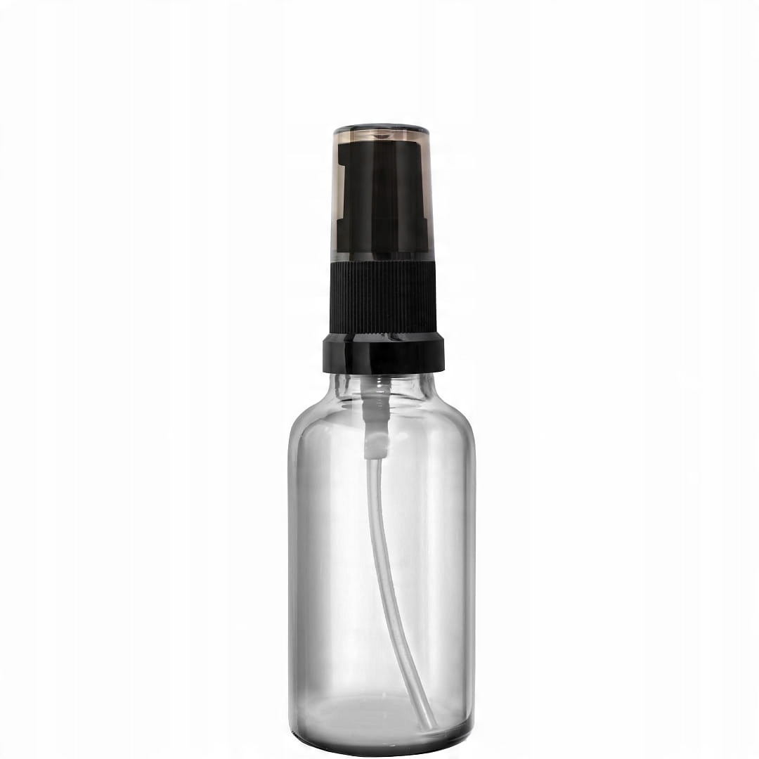 

Butelka Szklana 30ML Bezbarwna Z Pompką