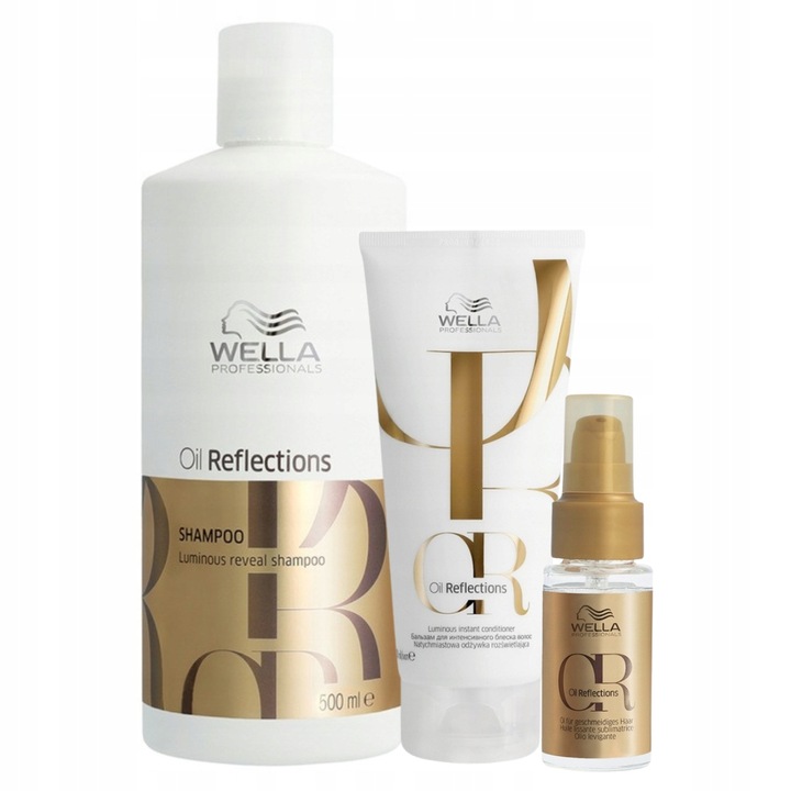 Wella Professional Oil Reflections vyhlazení vlasů šampon kondicionér olej